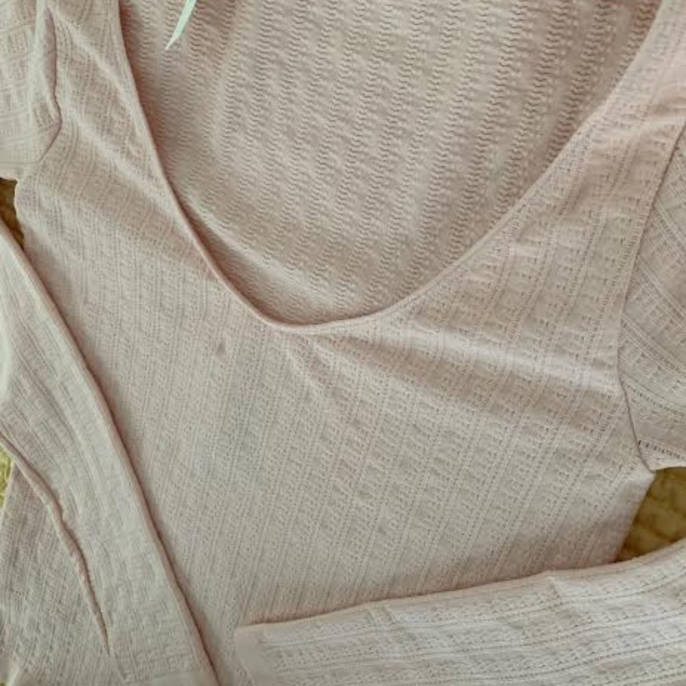 Anthropologie long sleeve shirt dusty rose